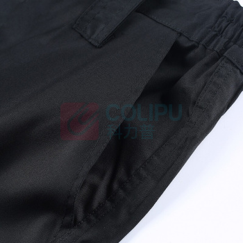 AETEL 保安工作服春秋套装男短袖保安服长袖保安制服特训作训服 A-BAZXF 春秋套装+标贴+腰带+帽子 可现做logo