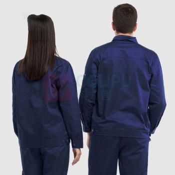 耐典 工作服男女套装春秋外套男上衣汽修厂服工服劳保服工装 ND-004 (藏蓝套装)
