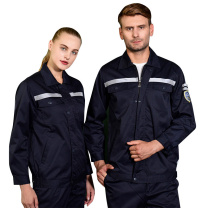 耐典 特种男女抗油拒水防静电服反光劳保工程服套装 ND-TZ167 (深蓝色) 可现做logo