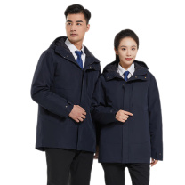 卓迪旭 防寒服 ZDX-SF016  保暖防风工作服中长款防寒服企业工装可卸内胆 下单备注尺码(单位：件)