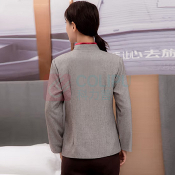 耀王 保洁工作服男女春秋长袖套装酒店客房服务员保洁员阿姨工作服商场物业家政医院清洁工 型号 舒适耐磨保洁服 
