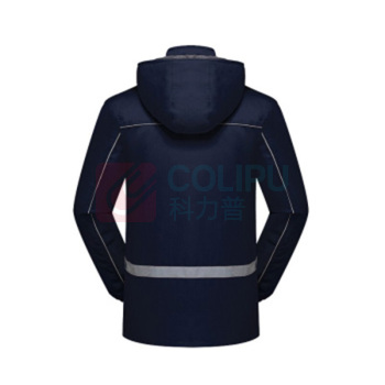 虎豹 冬季防护服可脱卸帽子袖口防风设计可定制 XL 100%棉内胆3M暖绒 