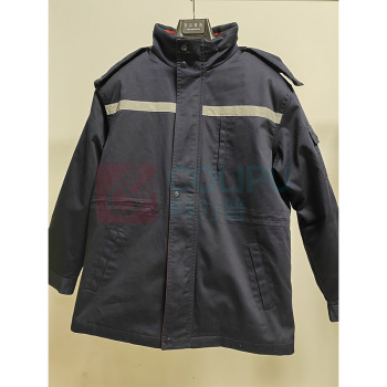 虎豹 冬季防护服可脱卸帽子袖口防风设计可定制 XL 100%棉内胆3M暖绒 