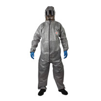 3M 带帽连体防化服 4570 L (灰色) 12件/箱