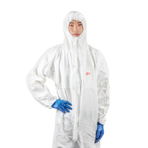 3M 防护服 带帽连体 防液体有限喷溅 4510 XL (白色)