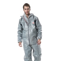 3M 带帽连体防护服 酸碱防护服 4570 均码