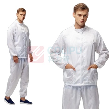 翰洋洁净 HANYANGCLEAN 防静电分体服 S-1106 4XL 码 分体式(上衣 + 裤子) (白色)