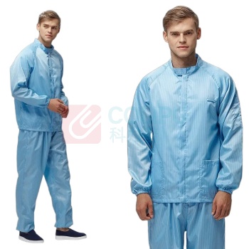 翰洋洁净 HANYANGCLEAN 防静电分体服 S-1106 4XL 码 分体式(上衣 + 裤子) (白色)