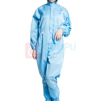 安赛瑞 防静电连体服 10955 XL 码 不含脚套 连体 适合身高 170~175cm (蓝色)
