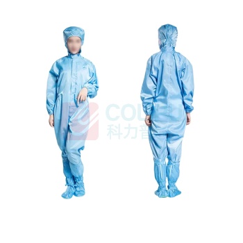 安赛瑞 防静电连体服 10955 XL 码 不含脚套 连体 适合身高 170~175cm (蓝色)