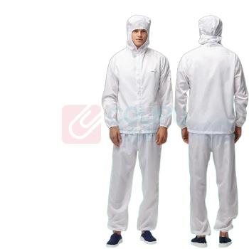翰洋洁净 HANYANGCLEAN 洁净服 HS1107 XXXL 码 分体式(上衣 + 裤子) (白色)