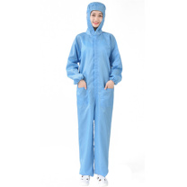 护善 防静电带帽连体服 XXXL (蓝色)