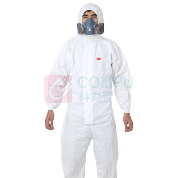 3M 带帽连体防护服 4510 L (白色) 20件/箱