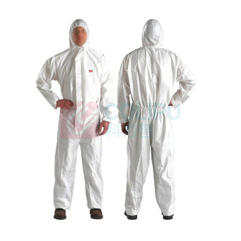 3M 带帽连体防护服 4510 L (白色) 20件/箱