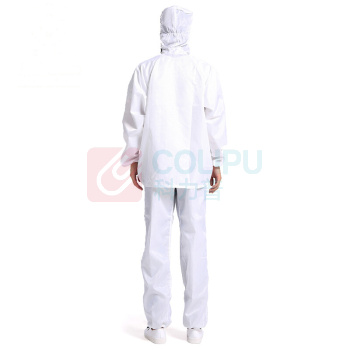 星工 XINGGONG 防尘服无尘衣防静电连体带帽工作服洁净防护喷漆 XGJ-2 XXXL码 (藏青色)