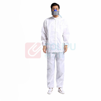 星工 XINGGONG 防尘服无尘衣防静电连体带帽工作服洁净防护喷漆 XGJ-2 XXL码 (白色)