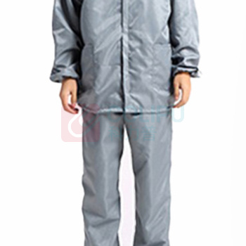星工 XINGGONG 防尘服无尘衣防静电连体带帽工作服洁净防护喷漆 XGJ-2 XL码 (灰色)