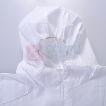 3M 带帽连体防护服防颗粒物及液体有限泼溅白色 4510 