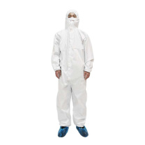 容泰 一次性连体带帽保护服 防尘服 RT-FHF58 M码 (白色)