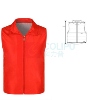 百舸 BAIGE (订制品)劳保马甲宣传志愿者工作服 CW954541 XXL (红色)