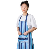 美丽雅 MARYYA 围裙蓝色条纹 HC076556 70.5cm*82.5cm