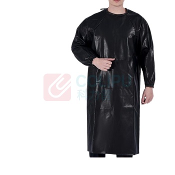 胜丽 SHENGLI 围裙 PWQQS 120×63cm 长袖 PU 材质 (黑色)