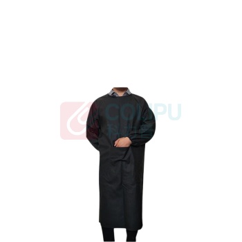 胜丽 SHENGLI 围裙 PWQQS 120×63cm 长袖 PU 材质 (黑色)