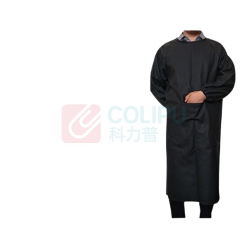 胜丽 SHENGLI 围裙 PWQQS 120×63cm 长袖 PU 材质 (黑色)