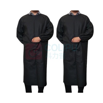 胜丽 SHENGLI 围裙 PWQQS 120×63cm 长袖 PU 材质 (黑色)