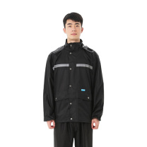 卓迪旭 雨衣 Z250403 分体式-套装 XXL 黑色 1套/套