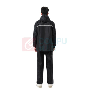 卓迪旭 雨衣 Z250403 分体式-套装 XXL 黑色 1套/套