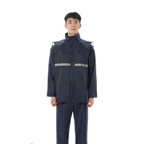 卓迪旭 雨衣 Z250402 分体式-套装 XL 藏青色 1套/套