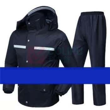 安盾帅 牛津布雨衣套装双层 ADS-8000013 (M/L/XL/XXL/XXL/XXXL/XXXXL)