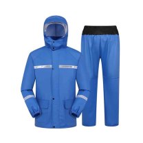 三极 分体式全身防雨雨衣雨裤套装 TP1897XXL (天空蓝)