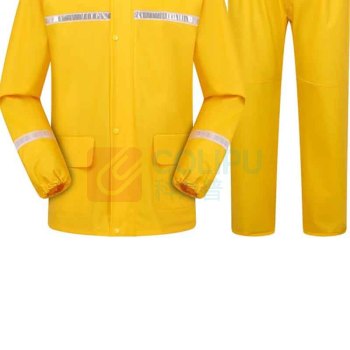 三极 分体式全身防雨雨衣雨裤套装 TP1897 XXL (黄色)