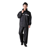 三极 双层加厚分体雨衣 TP1675 L (黑色)