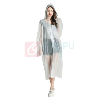 冰禹 成人连体雨衣 防汛服抗洪抢险救援 户外徒步便携雨披 BYyn-568 均码 连体便携 (紫色)