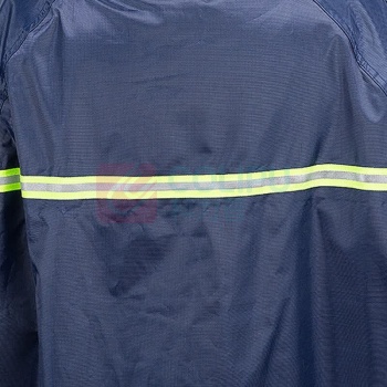 冰禹 户外连体长款雨衣 自行车电动车成人男女风衣 保安巡逻站岗雨衣 BYaf-608 均码 连体长款 风衣式