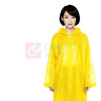 安赛瑞 雨衣 25765 均码 EVA 材质 非一次性 (黄色)