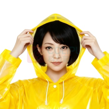 安赛瑞 雨衣 25765 均码 EVA 材质 非一次性 (黄色)