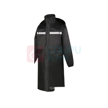 胜丽 SHENGLI 反光雨衣 BR1-005 2XL 码 长款 反光 (荧光黄)