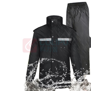者也 分体式反光雨衣套装男女防水雨衣高速道路公路路政巡逻雨衣雨裤 165 码 分体式 升级款警示