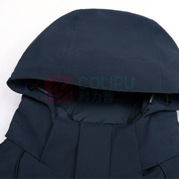 乔治白 女式鹅绒冲锋衣 qzb5550602 均码 (蓝色)