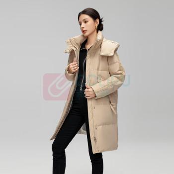 雪中飞 羽绒服 X401JF46152F 155/80A (卡其色)