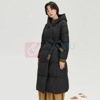 雪中飞 羽绒服 X301JF420278F 155/80A (黑色)