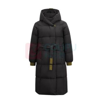 雪中飞 羽绒服 X301JF420278F 155/80A (黑色)