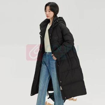 雪中飞 羽绒服 X401JF48184F 160/84A (黑色)