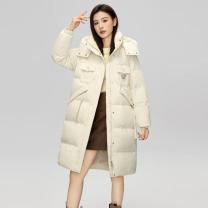 雪中飞 羽绒服 X301JF420734F XS 155/80A (米色8631)