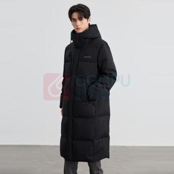 雪中飞 羽绒服 X250JF143646FX S 160/84A (黑色8056)
