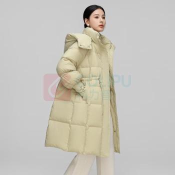 雪中飞 羽绒服 X401JF45112F 155/80A (豆绿色)